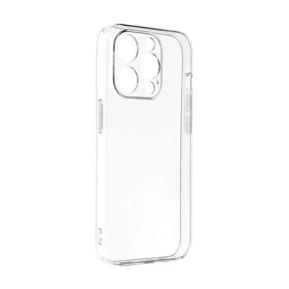 Clear 2mm iPhone 15 Pro tok átlátszó, (kamera védelemmel)