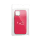 Frame iPhone 15 Plus közepesen ütésálló tok kameravédő kerettel, magenta