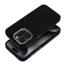 Frame iPhone 15 Pro közepesen ütésálló tok kameravédő kerettel, fekete