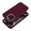 Frame iPhone 15 Pro Max közepesen ütésálló tok kameravédő kerettel, lila