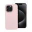 Frame iPhone 15 Pro közepesen ütésálló tok kameravédő kerettel, rózsaszín
