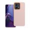 Frame Motorola G84 közepesen ütésálló tok kameravédő kerettel, rózsaszín