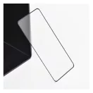 Apple iPhone 13 Pro Max, 5D Full Glue tempered glass kijelzővédő üvegfólia, fekete (matt)