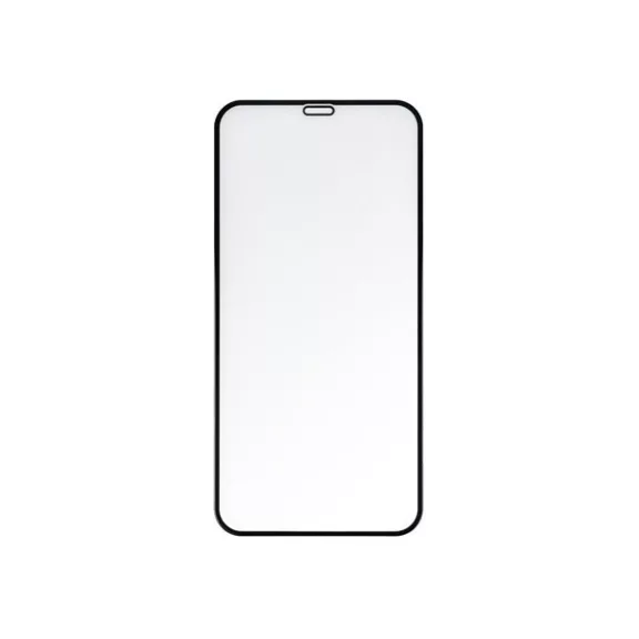 Apple iPhone 13 Pro Max, 5D Full Glue tempered glass kijelzővédő üvegfólia, fekete (matt)