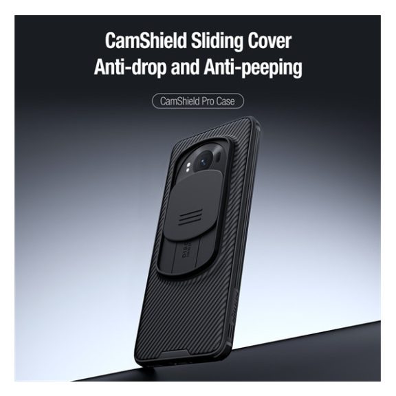 Nillkin CamShield Pro Honor Magic 6 Pro műanyag hátlap tok, fekete