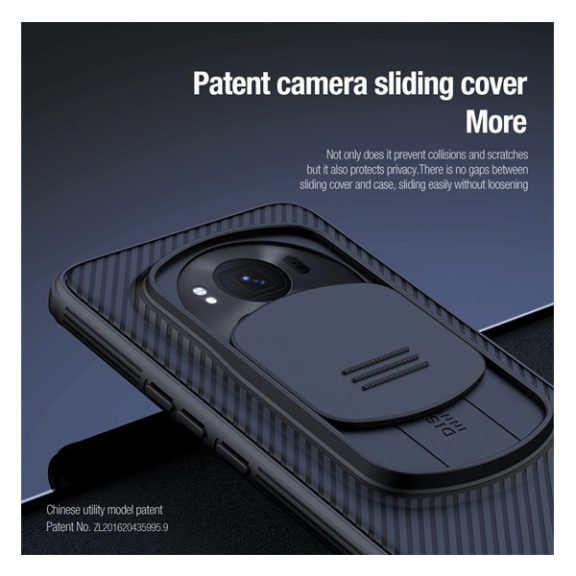 Nillkin CamShield Pro Honor Magic 6 Pro műanyag hátlap tok, fekete