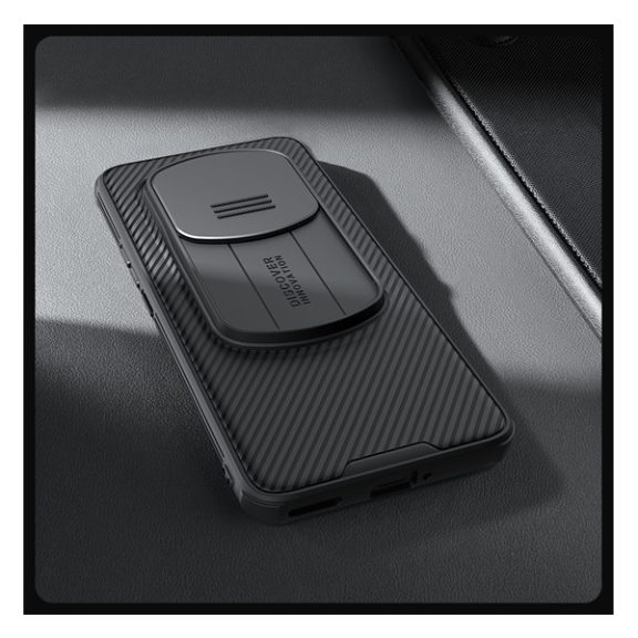 Nillkin CamShield Pro Honor Magic 6 Pro műanyag hátlap tok, fekete