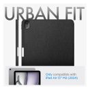 Spigen Urban Fit Apple iPad Air 13" (2024 / 2025) oldalra nyíló tok, fekete