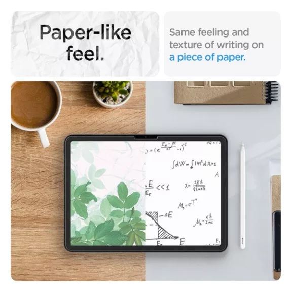 Spigen Paper Touch EZ Fit Apple iPad Air 11" (2024 / 2025) kijelzővédő fólia (1db)