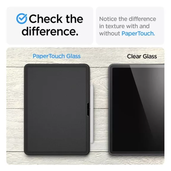 Spigen Paper Touch EZ Fit Apple iPad Air 11" (2024 / 2025) kijelzővédő fólia (1db)