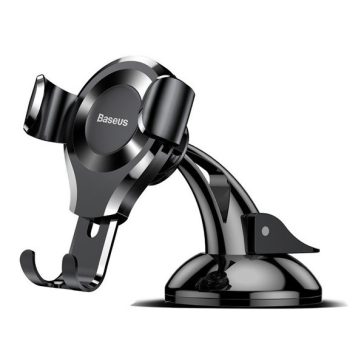 Baseus Osculum Gravitációs mobiltelefon tartó, fekete