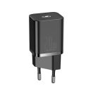 Baseus Super Si USB-AUSB-C gyorstöltő 1 m-es USB-AUSB-C-Lightning kábellel, 20W, fekete