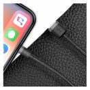 Baseus Cafule USB / Lightning töltő- és adatkábel, 1,5A, 2m, szürke-fekete