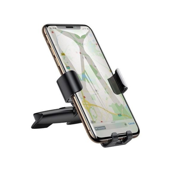 Baseus Metal Age gravitációs tartó CD foglalathoz, fekete