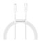 Baseus Superior Series USB-C / Lightning töltő- és adatkábel, 20W, PD, 1m, fehér
