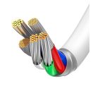 Baseus Superior Series USB-C / Lightning töltő- és adatkábel, 20W, PD, 1m, fehér