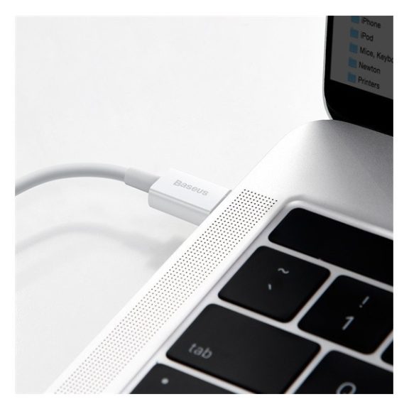 Baseus Superior Series USB-C / Lightning töltő- és adatkábel, 20W, PD, 1m, fehér