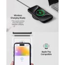 E-Ink okos telefontok, programozható NFC kijelzővel iPhone 13 Pro, fekete