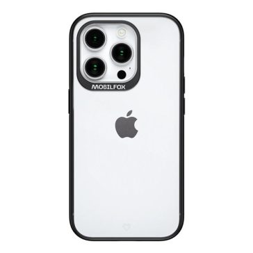   Mobilfox Apple iPhone 15 pro full-shock 3.0 hátlap tok, Nude Black