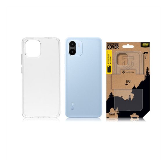 Tactical TPU Xiaomi Redmi A2 2023 hátlap tok, átlátszó
