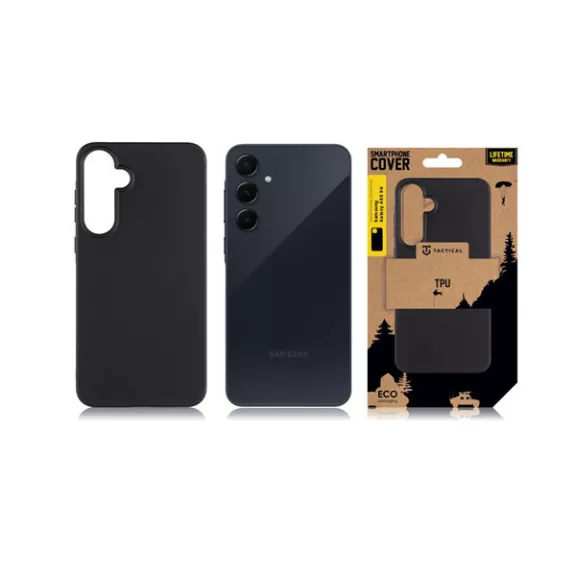 Tactical TPU Samsung Galaxy A55 5G hátlap tok, fekete