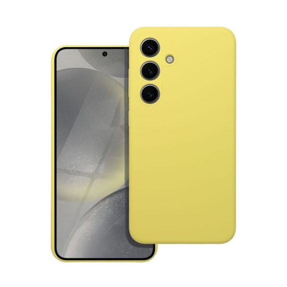 2mm Xiaomi Redmi NOTE 13 5G szilikon hátlap tok, sárga