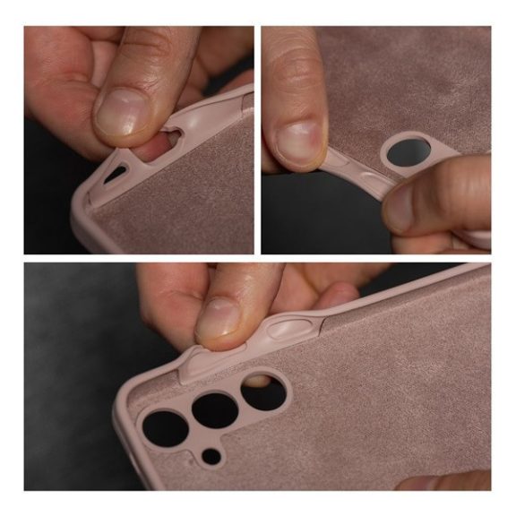 2mm Honor X7B szilikon hátlap tok, világos rózsaszín