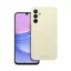 Roar Samsung Galaxy A15 4G / A15 5G prémium szilikon tok velúr béléssel, világossárga