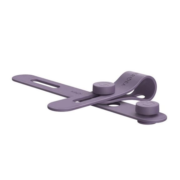 Energea Flow C94 USB-C / Lightning MFI szövet gyorstöltő- és adatkábel, 1.5m, 60W, 3A, lila