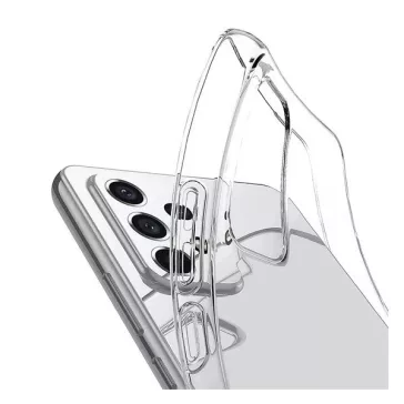  0,5mm Ultra Slim Samsung Galaxy A23 5G szilikon hátlap tok, átlátszó