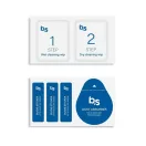 Blue Star Apple iPhone 15/16 Plus 5D teljes kijelzős tempered glass kijelzővédő üvegfólia, fekete