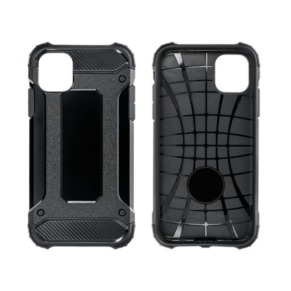Forcell Armor hátlap tok, Apple iPhone 16 Plus, fekete