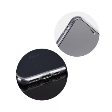   0,5mm Ultra Slim Apple iPhone 16 Plus szilikon hátlap tok, átlátszó