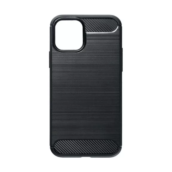 Forcell Carbon Apple iPhone 16 szilikon tok, fekete