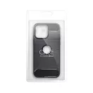 Forcell Carbon Apple iPhone 16 Pro szilikon tok, fekete