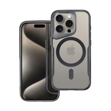   Ergofit Apple iPhone 16 Plus MagSafe kompatibilis hátlap tok, fekete