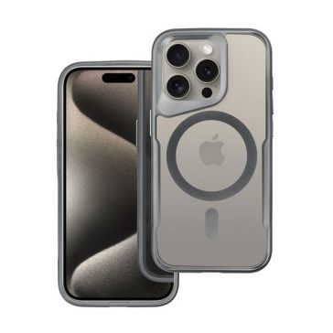   Ergofit Apple iPhone 16 Plus MagSafe kompatibilis hátlap tok, szürke
