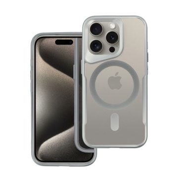   Ergofit Apple iPhone 16 Pro Max MagSafe kompatibilis hátlap tok, ezüst