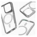 Ergofit Apple iPhone 16 Pro Max MagSafe kompatibilis hátlap tok, ezüst