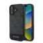 Guess 4G Bottom Stripe Apple iPhone 16 Plus hátlap tok, szürke GUHCP16MG4GLGR