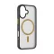 Tactical MagForce Hyperstealth 2.0 Apple iPhone 16 MagSafe kompatibilis tok, fekete/sárga
