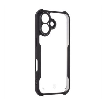   Tactical Quantum Stealth Apple iPhone 16 tok, átlátszó/fekete