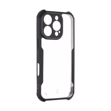   Tactical Quantum Stealth Apple iPhone 16 Pro tok, átlátszó/fekete