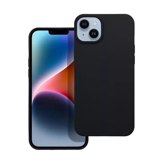 Matt Apple iPhone 16 Pro Max szilikon tok, fekete