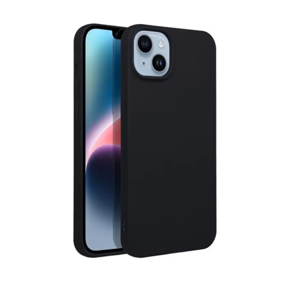 Matt Apple iPhone 16 Pro Max szilikon tok, fekete