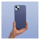 Matt Apple iPhone 16 Pro Max szilikon tok, kék