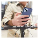 Matt Apple iPhone 16 Pro Max szilikon tok, kék