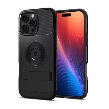   Spigen Slim Armor MagFit Apple iPhone 16 Pro Max tok, MagSafe, fekete