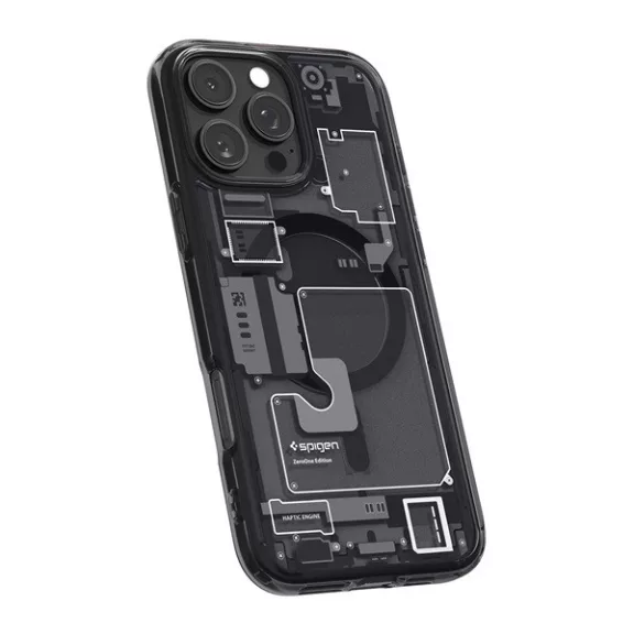 Spigen Ultra Hybrid MagFit Apple iPhone 16 Pro Max tok, Zero One, fekete ACS08004