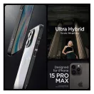 Spigen Ultra Hybrid Apple iPhone 16 Pro Max tok, Matte Black, fekete ACS07996